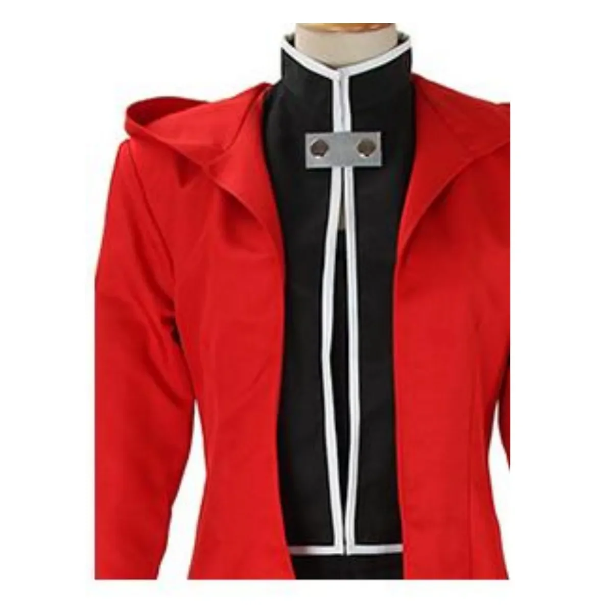 Косплей-костюм Эдварда Элрика из аниме цельнометаллического алхимика красный