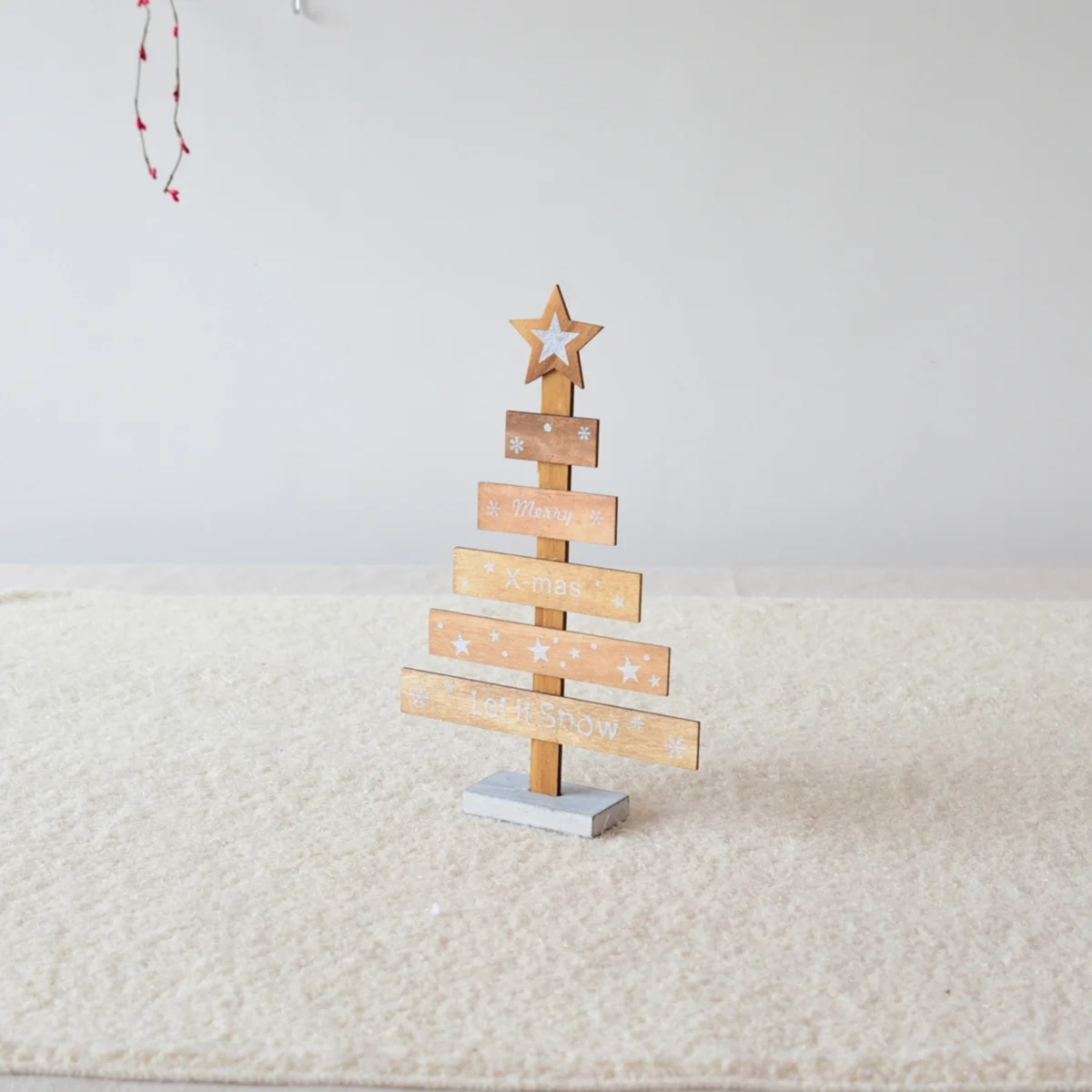 

1pc Crafted Christmas Tree Bookshelf Table Desk Decoration Gift for Graduation Birthday Christmas Wedding