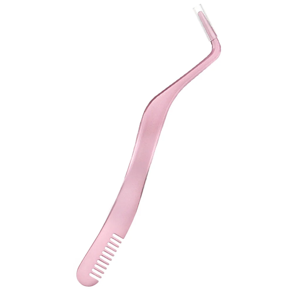 

Eyelash Lash Tool Applicator Tweezersmetal Extension Makeup Clips Remover Precise False Steel Stainless Useful Ergonomic