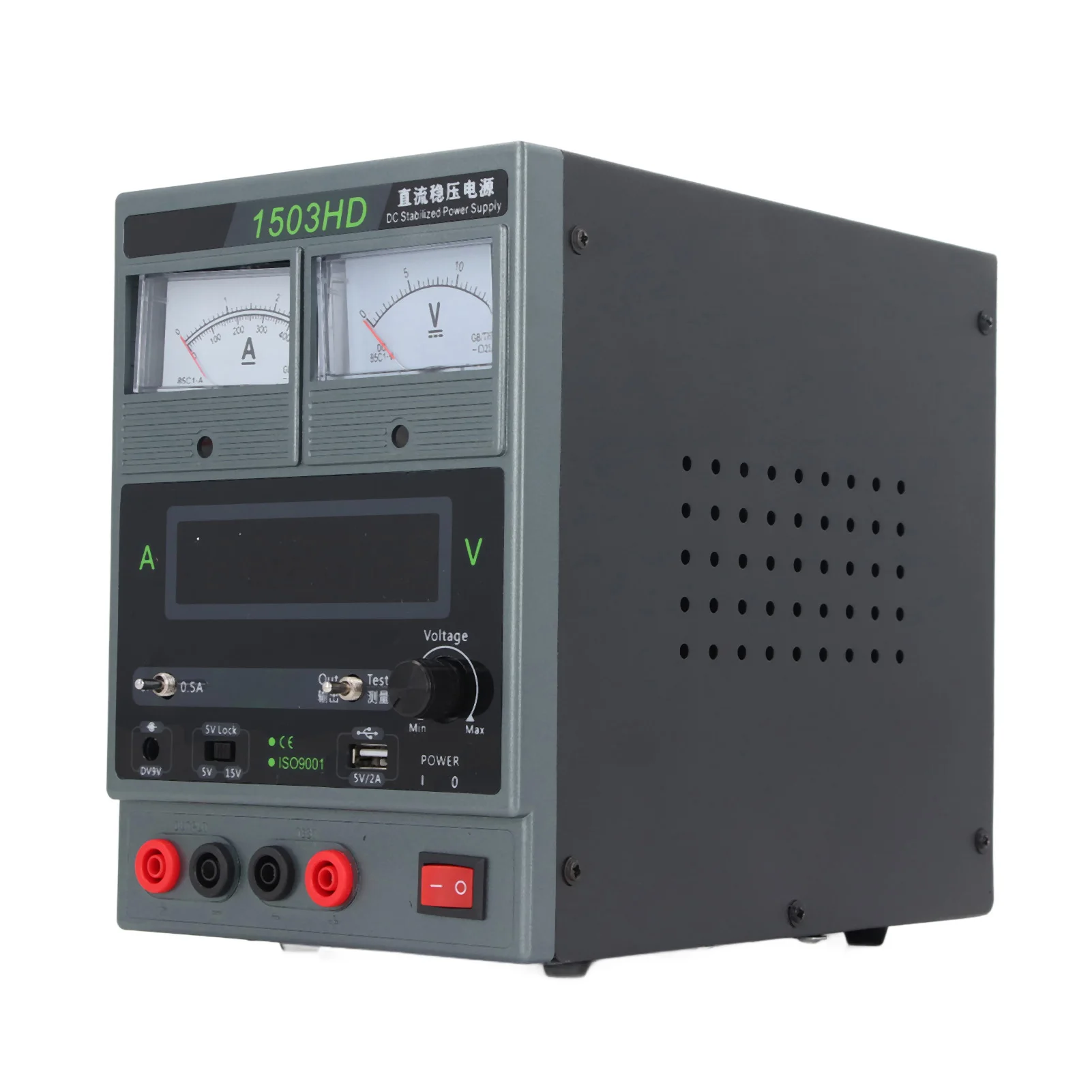 Переменный источник питания постоянного тока 15 В 3A Стабилизированный