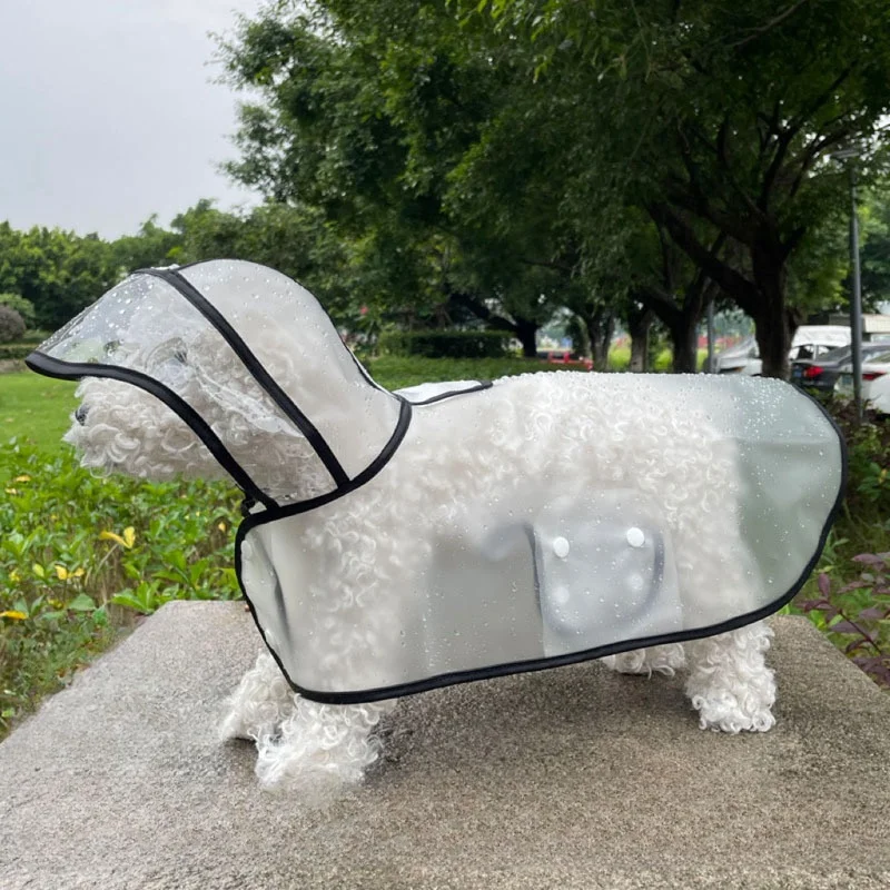 

Pet raincoat for cats and dogs poncho for large, medium and small dogs new dog clothes pet waterproof rain gear