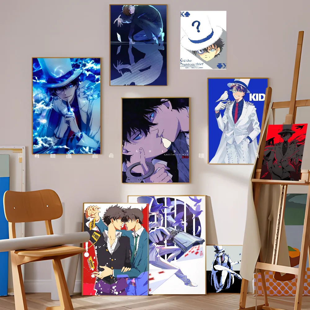K-Kuroba Kaito фильм липкие постеры ретро наклейка из крафт-бумаги DIY комната бар кафе