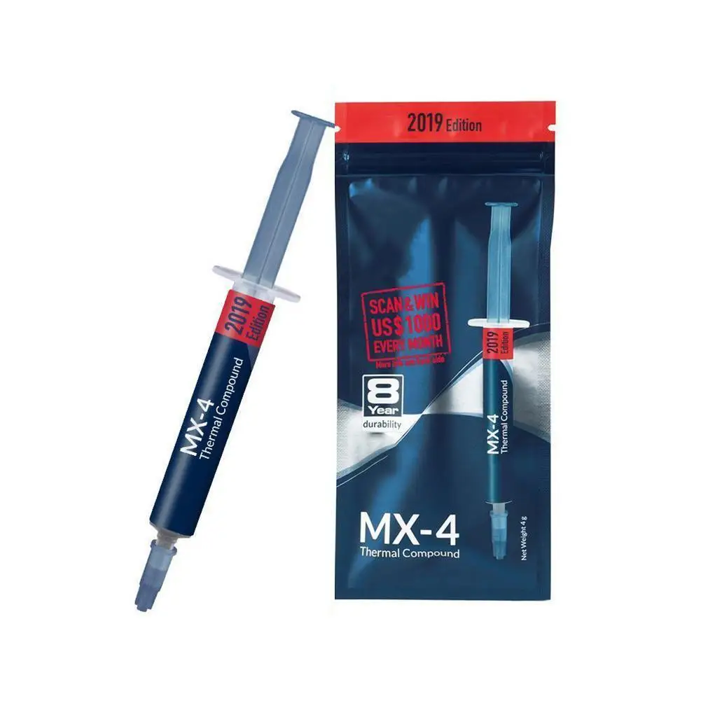 

4g MX-4 Thermal Compound Paste Tube MX4 Processor CPU Cooler Cooling Fan Thermal Grease VGA Compound Heatsink Plaster Paste