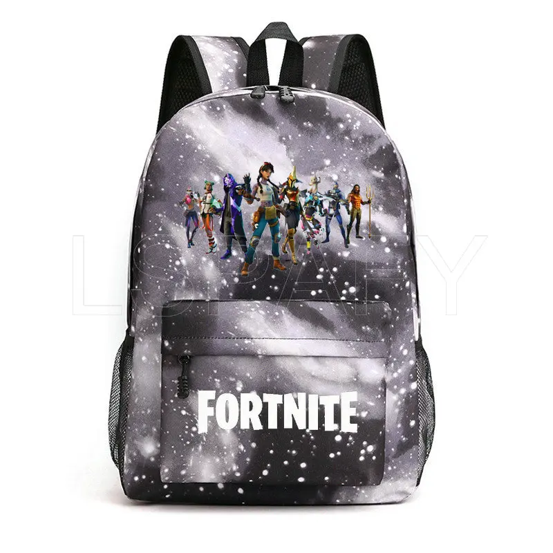 Новый рюкзак FORTNITE для подростков вместительная школьная сумка камуфляжный