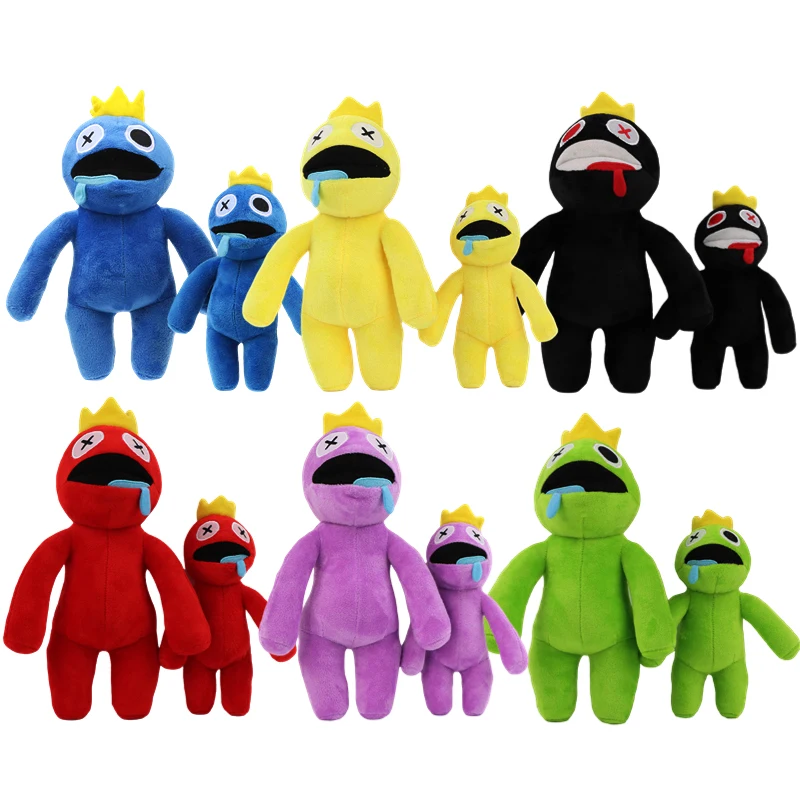 

Новинка, радужные друзья, плюшевые игрушки 20/30 см, игрушечные персонажи, кукла, милый Синий монстр, мягкие игрушки-животные для детей, рождес...