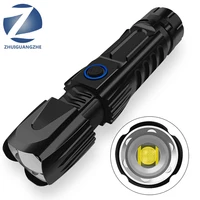 XHP90 High powerful rechargeable LED Flashlight lanterna Tactical Light 18650 or 26650 Camping Hunting Lamp Brightest