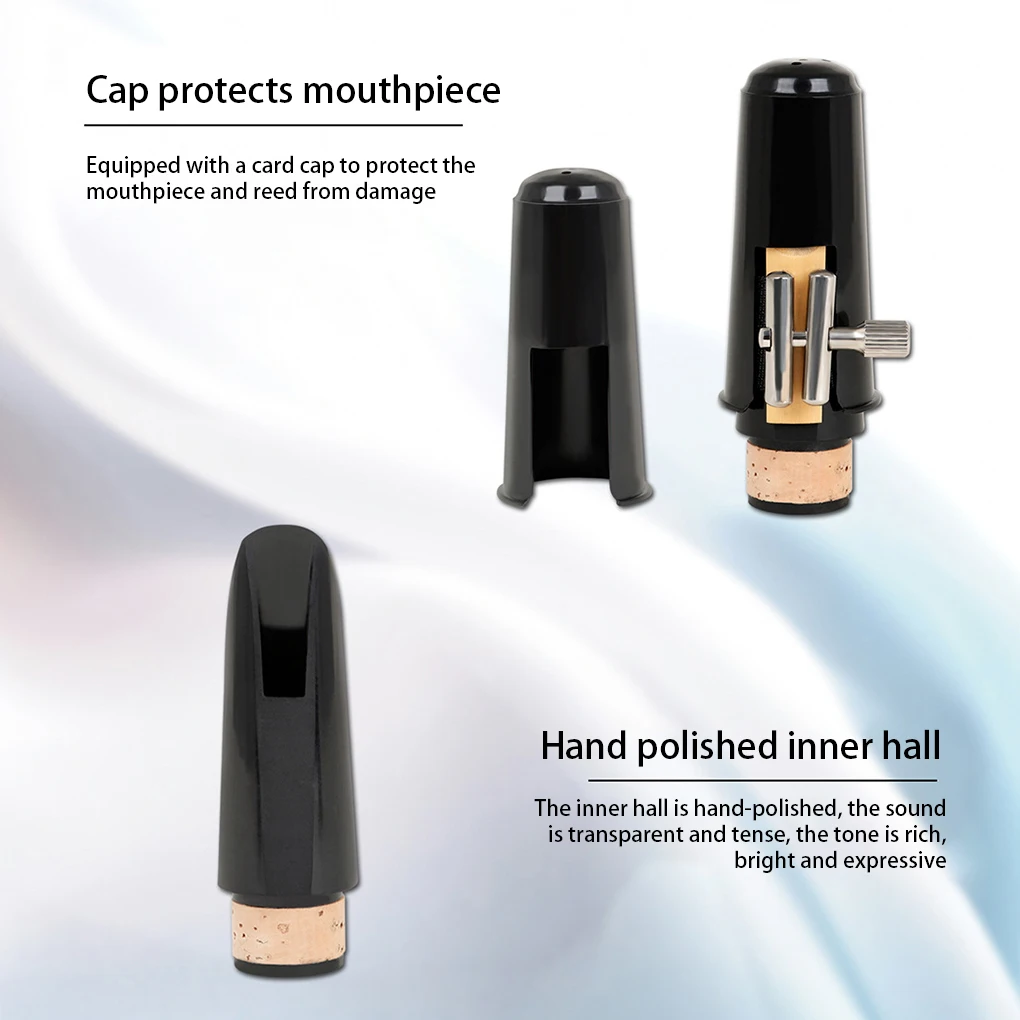 

Professional Mouthpiece Set Reeds Cap Kit Vibration Proof Wind Instrument