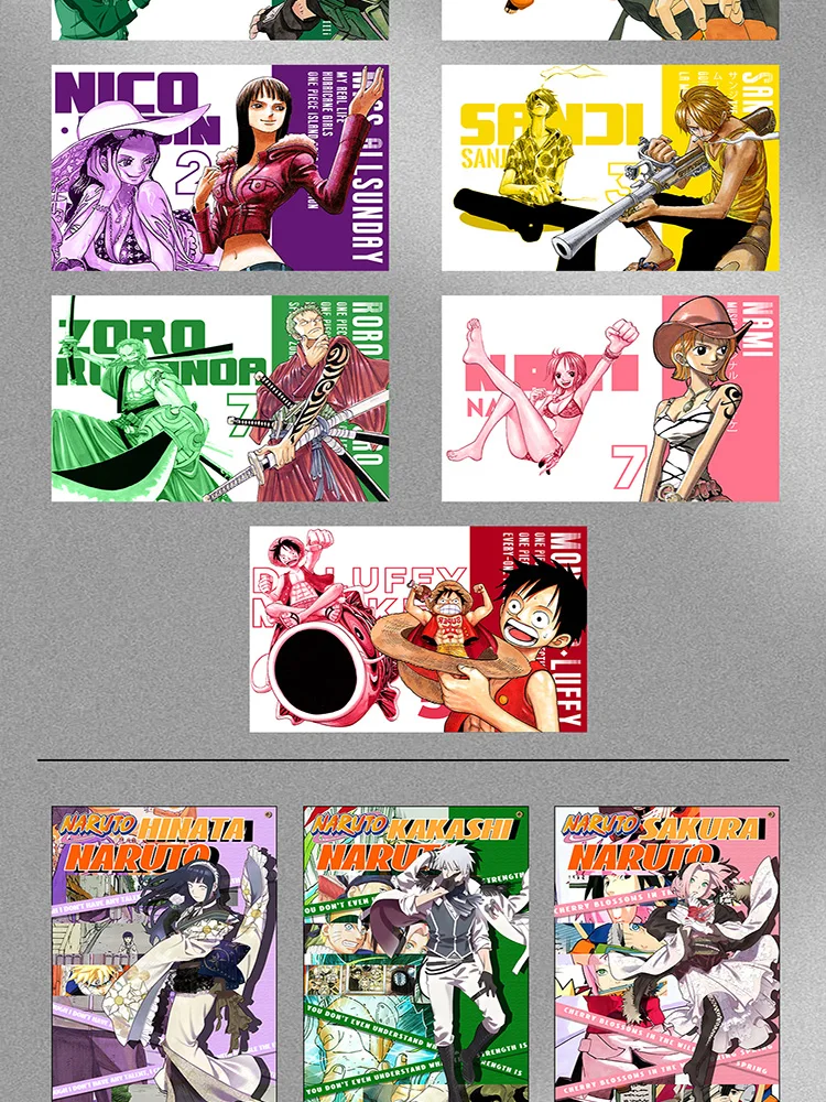 Коллекция 2024 года оригинальная подарочная коробка в стиле аниме Наруто с