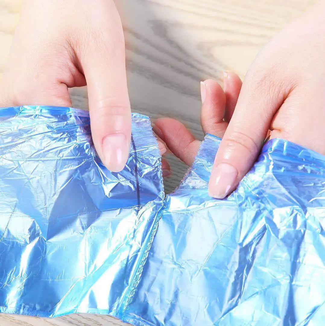 

5 Rolls 1 Pack 75 Pcs Household Disposable Trash Pouch Kitchen Storage Garbage Bags Cleaning Waste Bag Plastic Bag