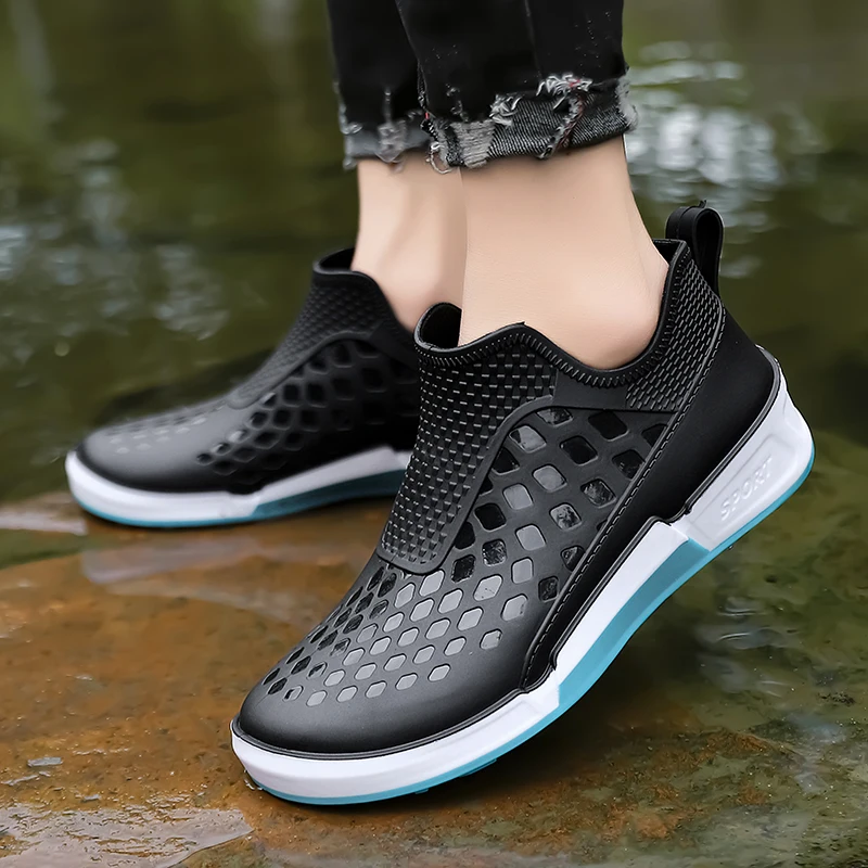 Men Rain Boots Fashion Quick-Drying 