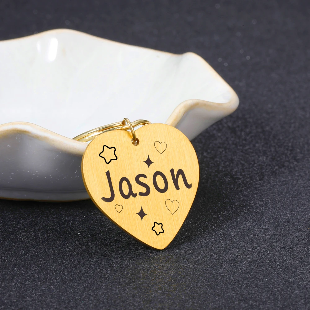 

Именная бирка для собак, аксессуары для ошейника, идентификационные бирки из нержавеющей стали, для домашних животных, с гравировкой имени ...