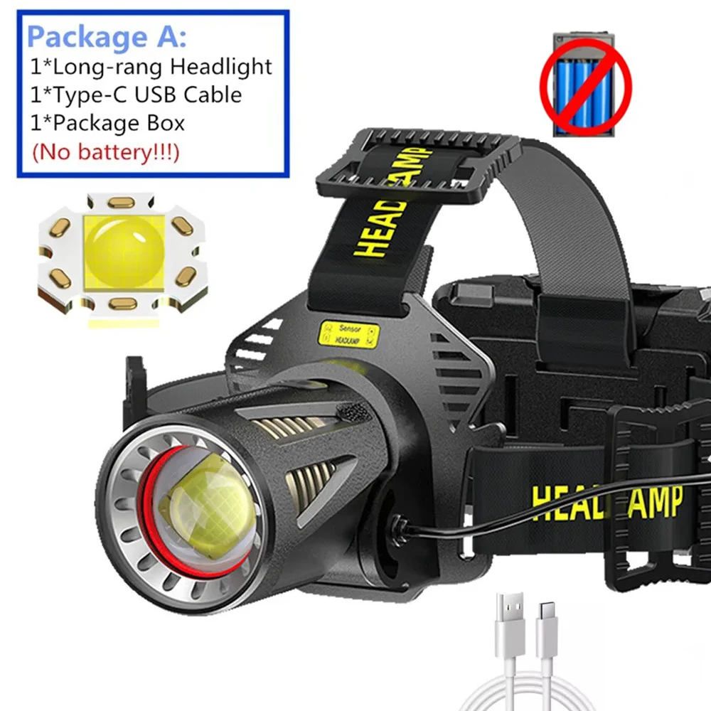 

Налобный фонарь ASORT XHP360