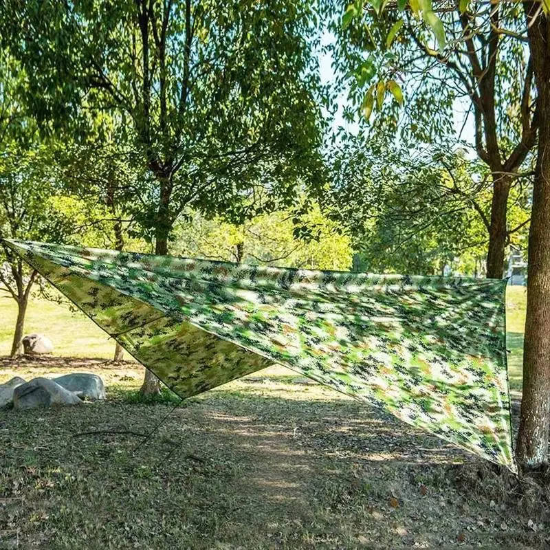 Камуфляжный солнцезащитный навес из брезента 100*145 см