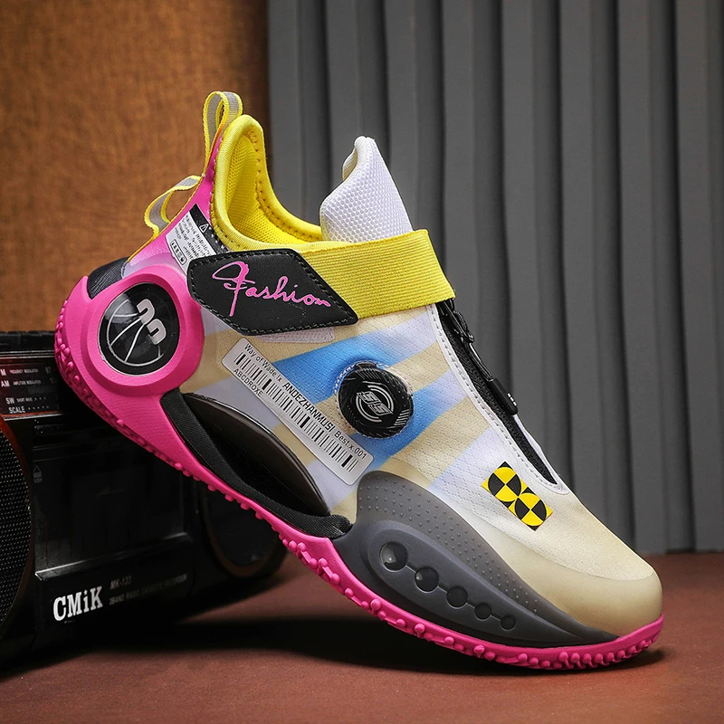 Модные мужские дизайнерские кроссовки вулканизированная обувь баскетбольная