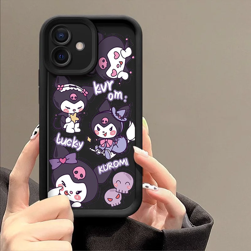 Cartoon Sanrio Kuromi My Melody Phone Case for OnePlus 10R 11 Nord 2 3 CE2 CE3 CE4 Lite 5G ACE2 ACE3 4G Soft Silicon TPU Covers