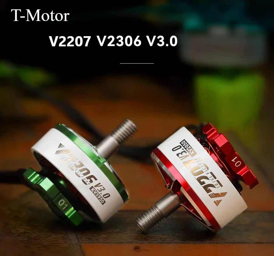 Новый T-двигатель Velox V2207 V2306 V3 1750KV 1950KV 2050KV 2550KV бесщеточный двигатель для