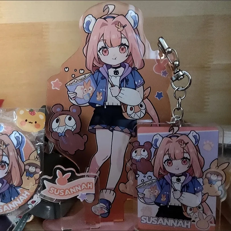 

Anime Game Honkai Impact 3 Elysia Cute Little Girl Homu Acrylic Stand Model Plate Desk Decor Standing Sign Character Fans Gifts
