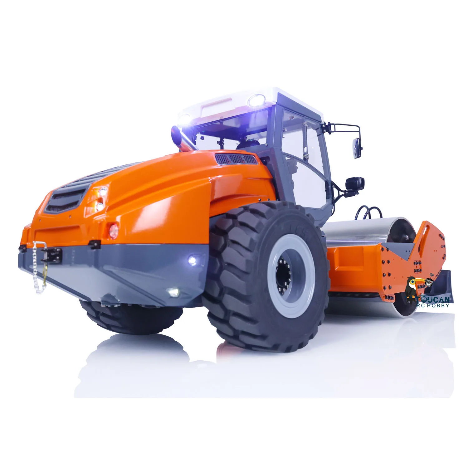 LESU 1/14 Aoue-H13i металлический RC гидравлический дорожный ролик RTR в сборе с