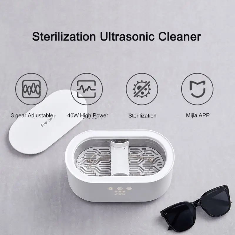 Ультразвуковой очиститель Xiaomi Mi Youpin Mijia Eraclean 40 Вт 600 мл