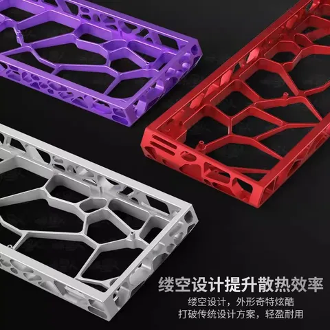 Holy60 Wooting 60he Gh60 алюминиевый корпус для клавиатуры