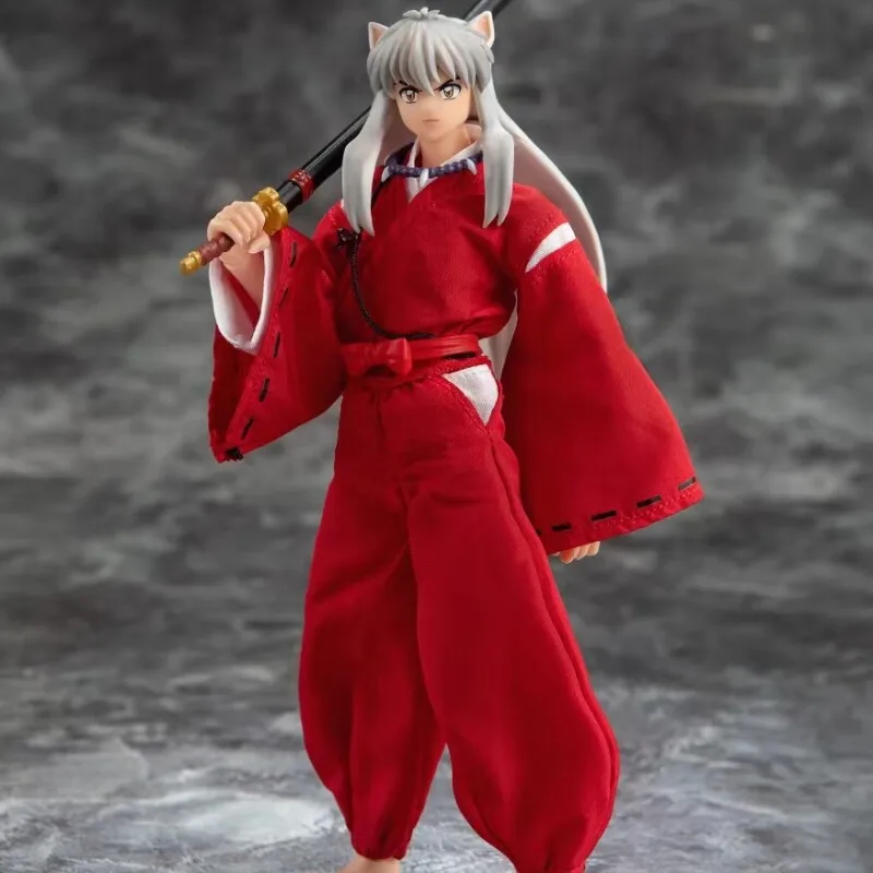 Фото В наличии: Anime-land Dasin Great Toys/GT Inuyasha, масштаб 1/12, 16 см (6 дюймов), SHF S.H.F, фигурка из ПВХ. №3