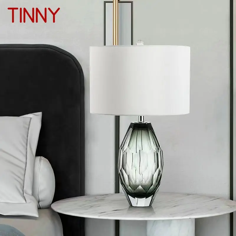 

TINNY Nordic Modern Glaze Table Lamp Fashionable Art Iiving Room Bedroom Hotel LED Personality Originality Desk Light