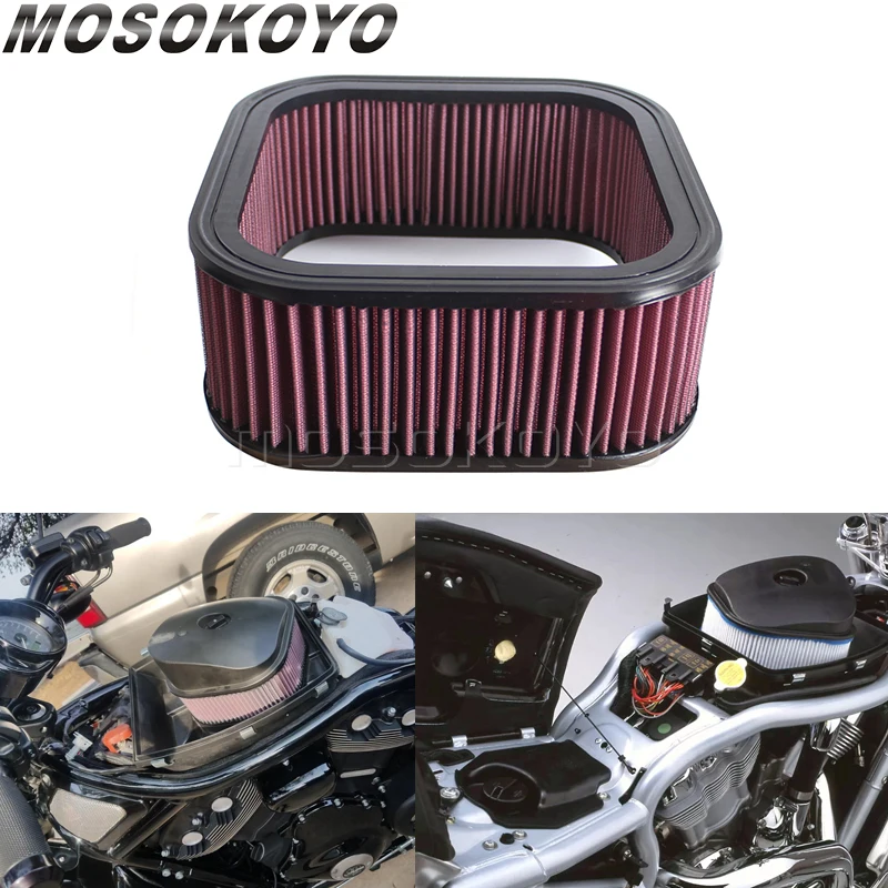 

Воздушный фильтр для Мотоциклов Harley V Rod VRSCA V-Rod VRSCAW VRSCB VRSCD Night Rod VRSCDX VRSCD, сменный воздушный фильтр 2002-2013
