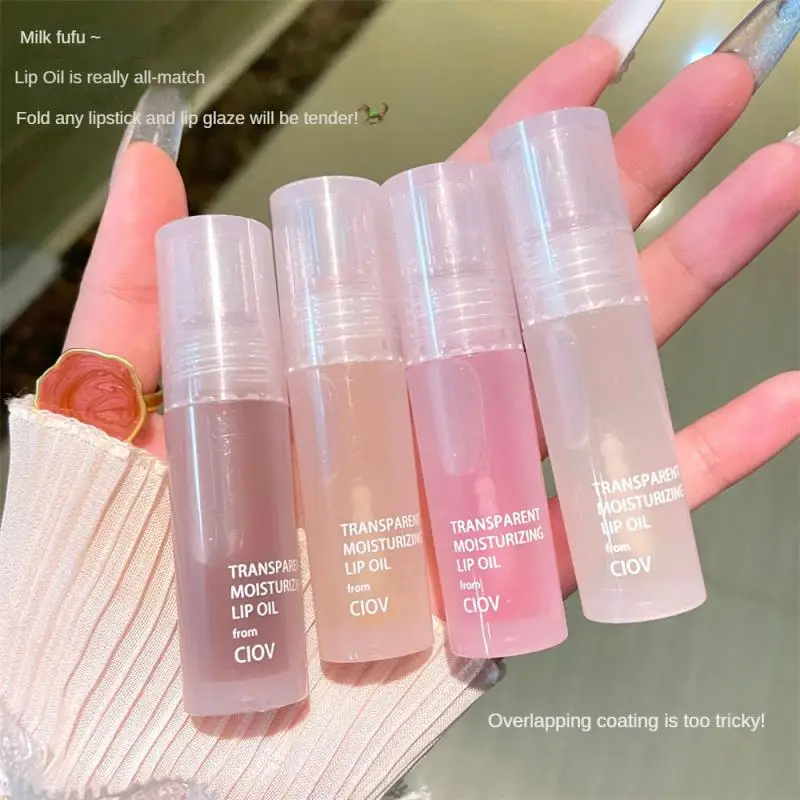 Прозрачный блеск для губ Холодное сердце эффект макияжа мягкий и удобный в