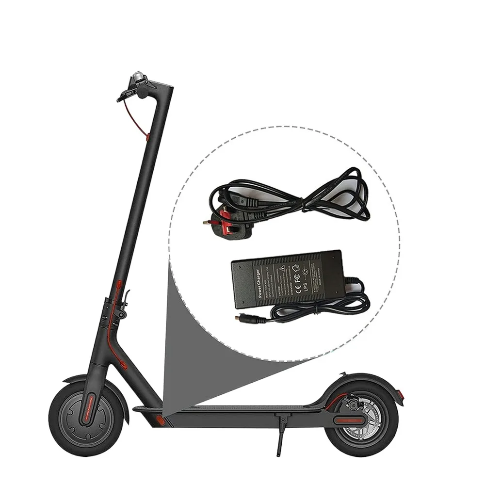 

42V 2A Scooter Charger Electric Charger Adapter For Xiaomi M365 For Ninebot ES1/ES2/2S3/ES4 Electric Moped Mobility Scooter