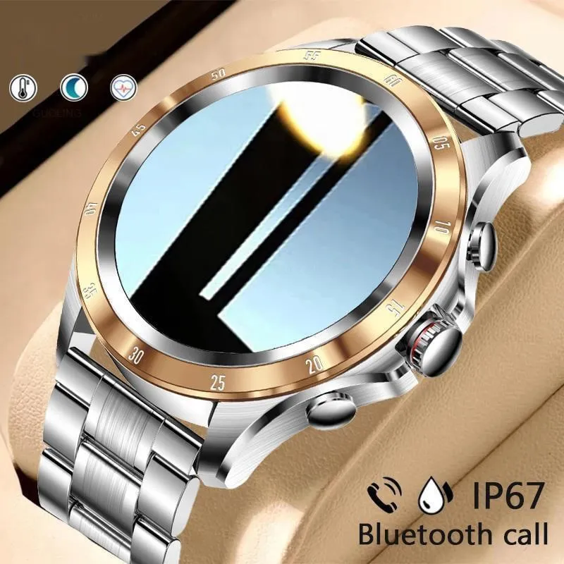 

2023 New 360*360HD Screen Smart Watch Heart Rate Fitness Tracker Bluetooth Call Smartwatch Men For Huawei/Xiaomi Phone Hot Sale