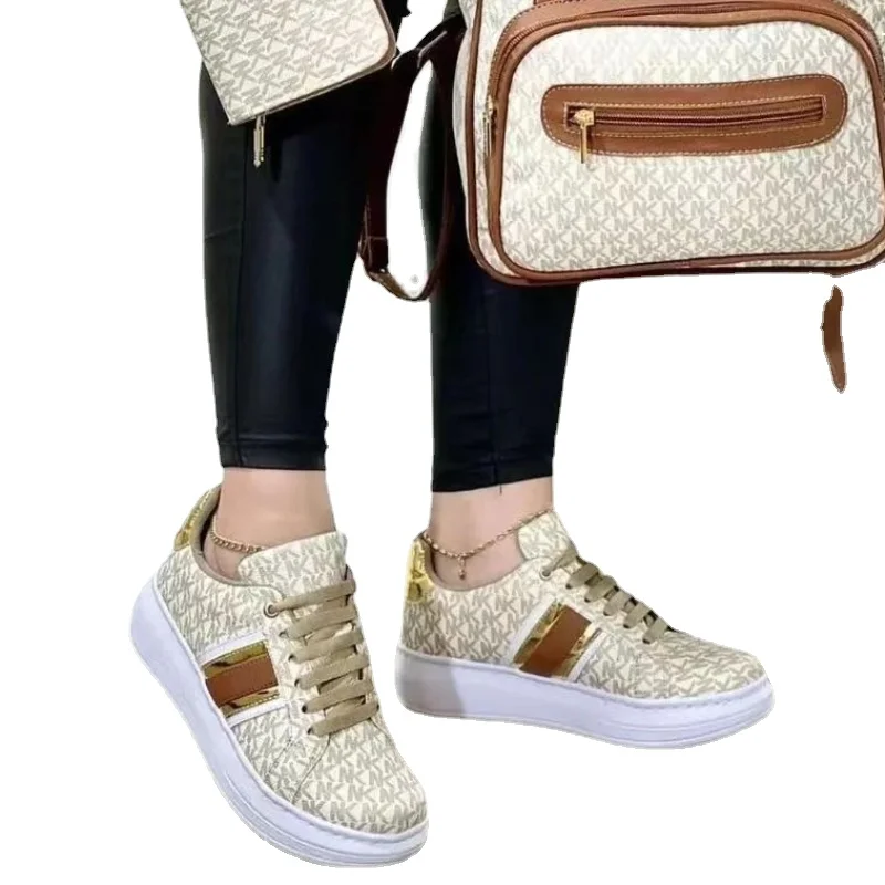 Middle-aged and Elderly Mothers, Sports and Leisure Shoes for Women  Lace Up Sports Shoes Women's 2023 New Letter Casual Shoes