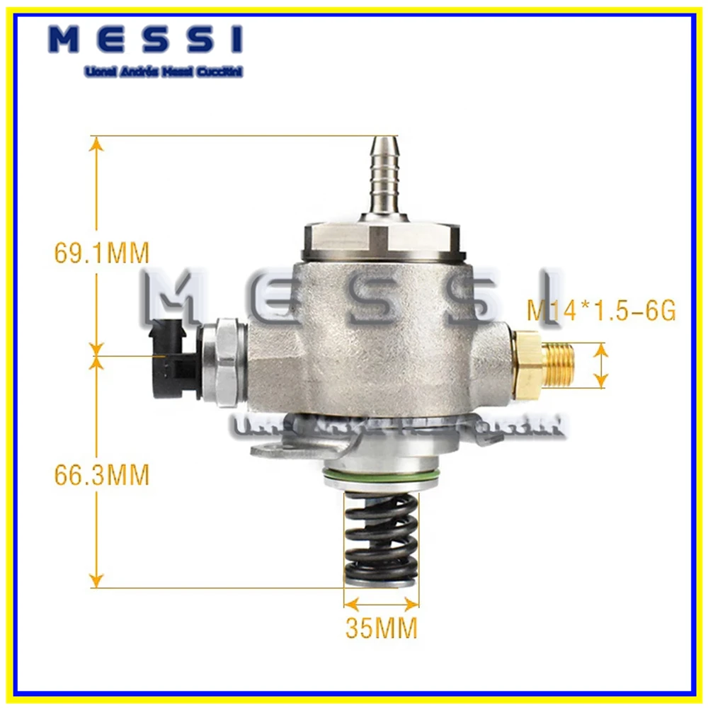Топливный насос высокого давления 06J127025J 06J127025D 06J127025K для VW Golf Passat Jetta Audi A4 A5 A6 Q5 TT Seat