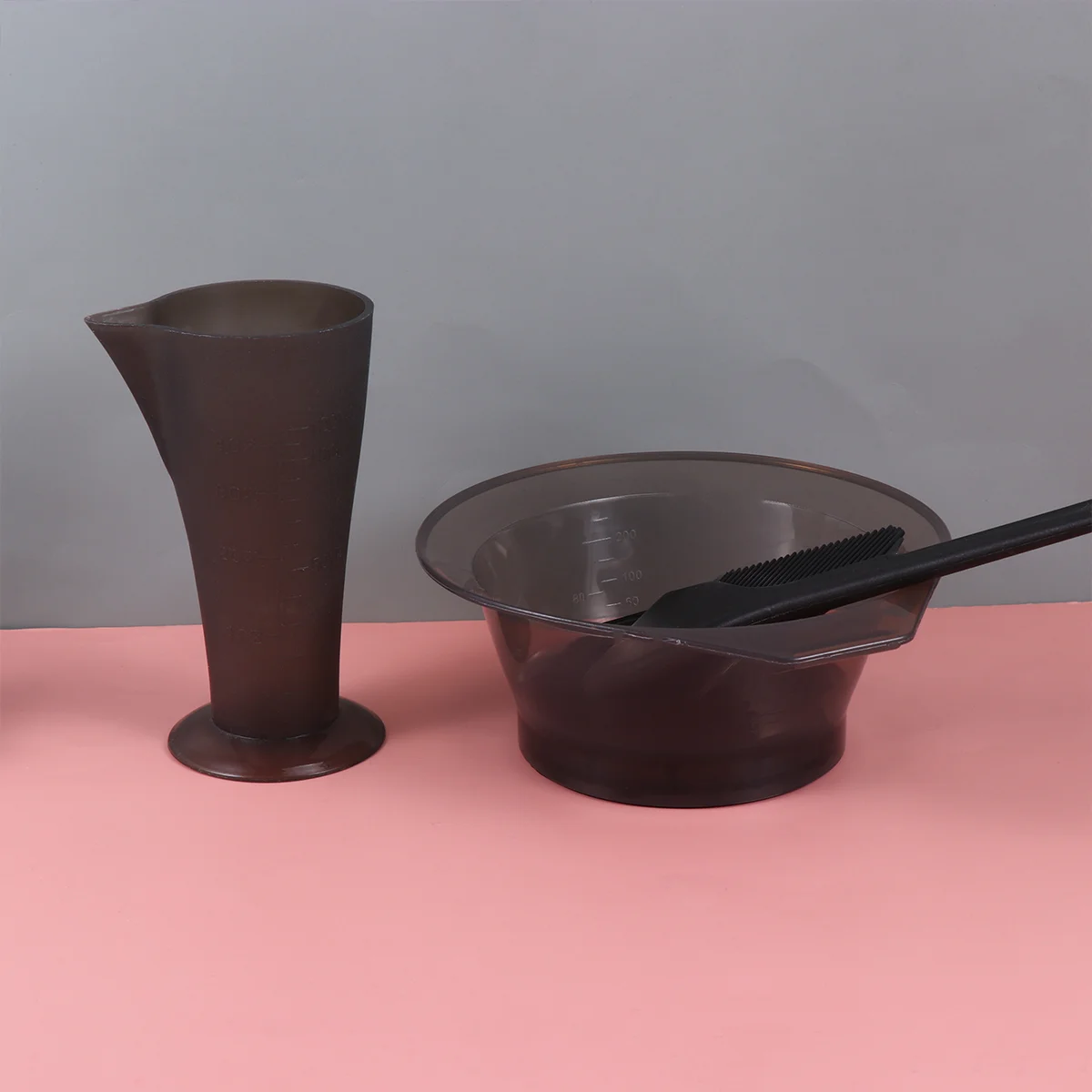 

Hair Brush Dye Kit Bowl Coloring Colorfor Set Home Dying Professional Tools Salon Applicator Dyeing Supplies Tint Balayage