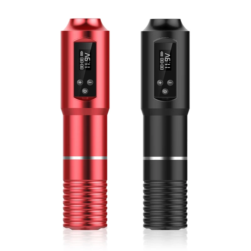 Перезаряжаемая Беспроводная тату-машинка цифровой фотографический дисплей