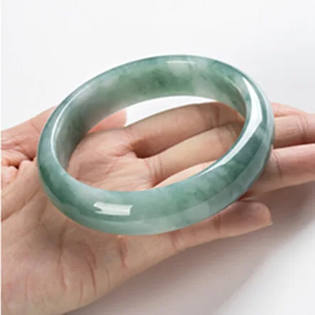 

Ювелирные изделия Zheru, браслет из натурального нефрита из Мьянмы 54 мм-62 мм, изысканная фотография, отправить подруге, отправить маму