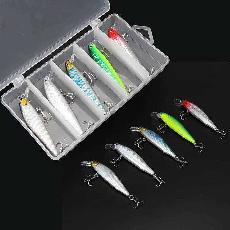 Рыболовная приманка Minnow с длинным хвостом 10. 5 см плавающая жесткая искусственный