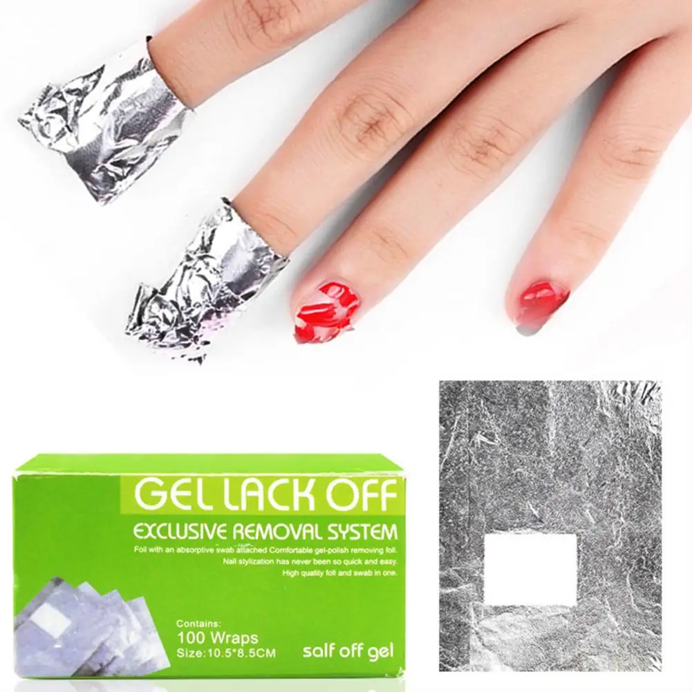 

Практичное средство для снятия лака, 100 шт.