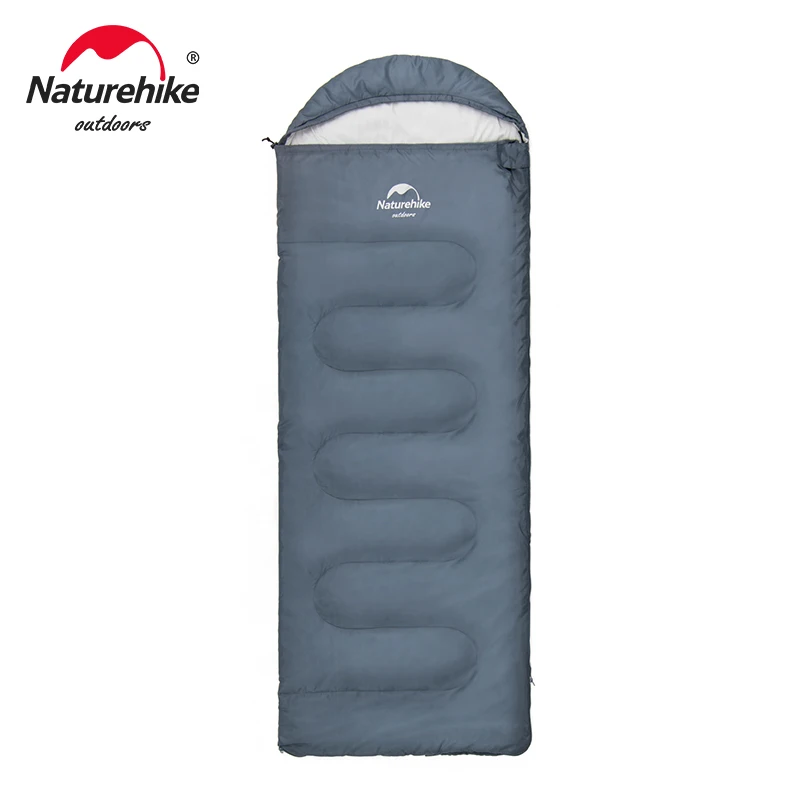 Naturehike Y150 спальный мешок 3 сезона Водонепроницаемый Сверхлегкий конверт спальные мешки с капюшоном для взрослых Кемпинг Туризм на открытом воздухе