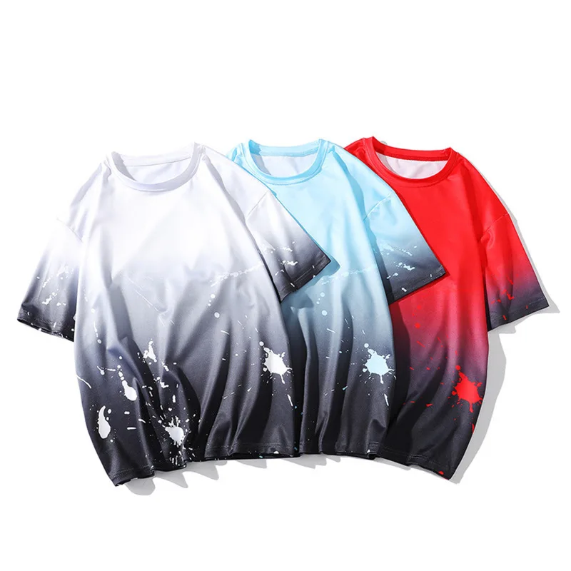 

Футболка мужская с короткими рукавами, удобный дышащий Универсальный пуловер с принтом Youth, лето