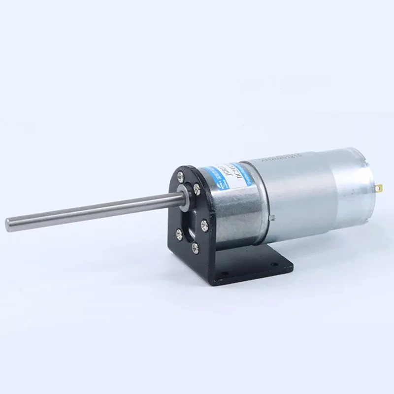 12 В 24 37 мм мотор-редуктор постоянного тока с металлической шестерней удлиненный