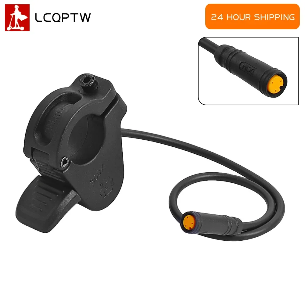 Регулятор скорости дроссельной заслонки для электровелосипеда детали 12 В 24 36 48 60