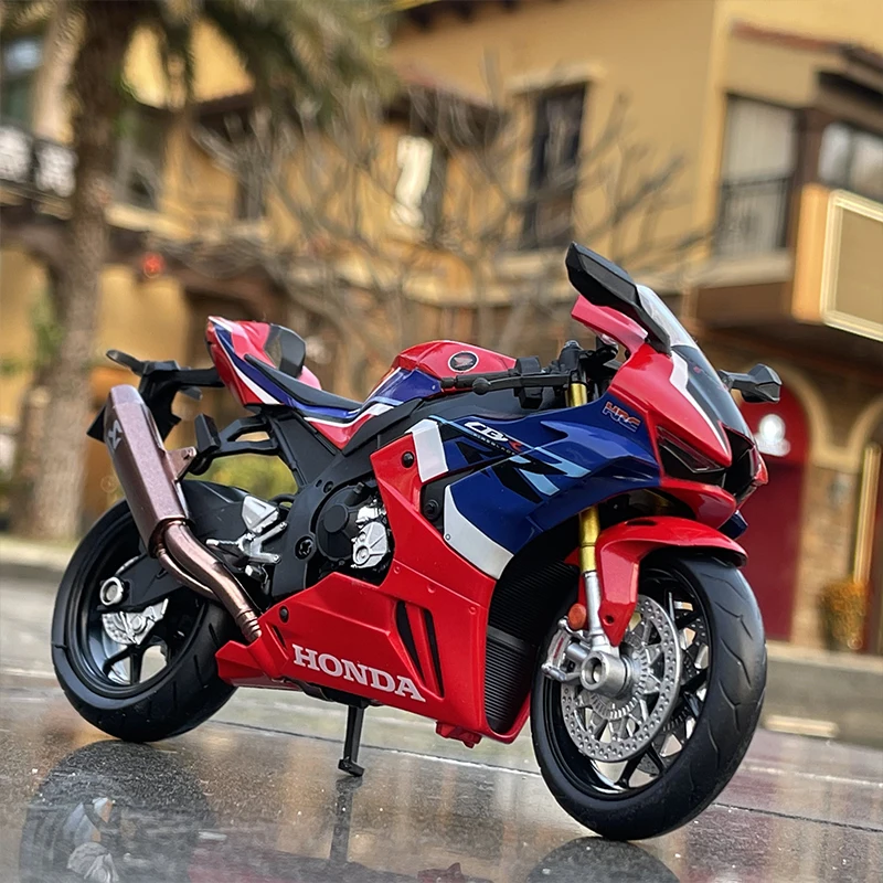 

Модель гоночного мотоцикла 1:12 HONDA CBR 1000RR-R, модель литая металлическая уличная мотоциклетная модель из сплава, имитация детского подарка