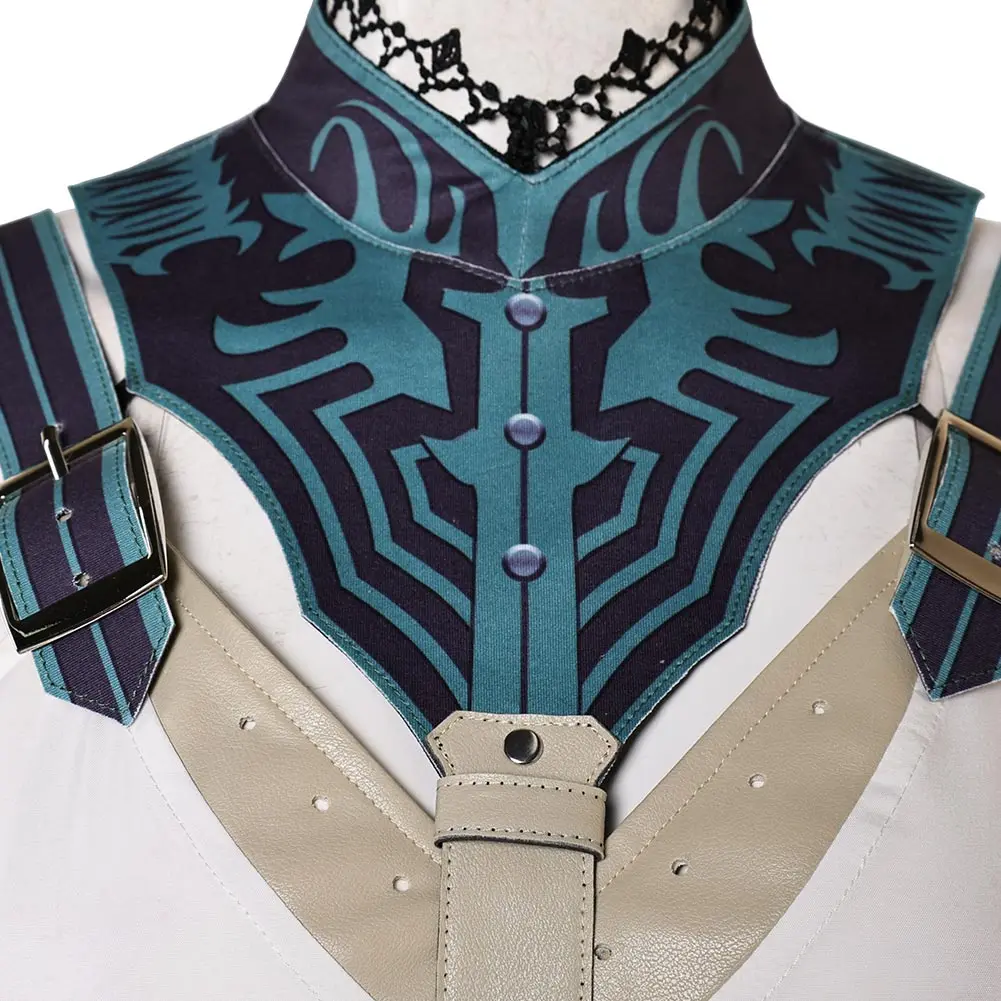 Платье для косплея Fantasy Aerith с ремнем Женский костюм финальной ролевых игр