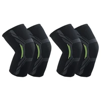 2x breathable basketball football sports kneepad high elastic volleyball knee pads brace training knee support xl
