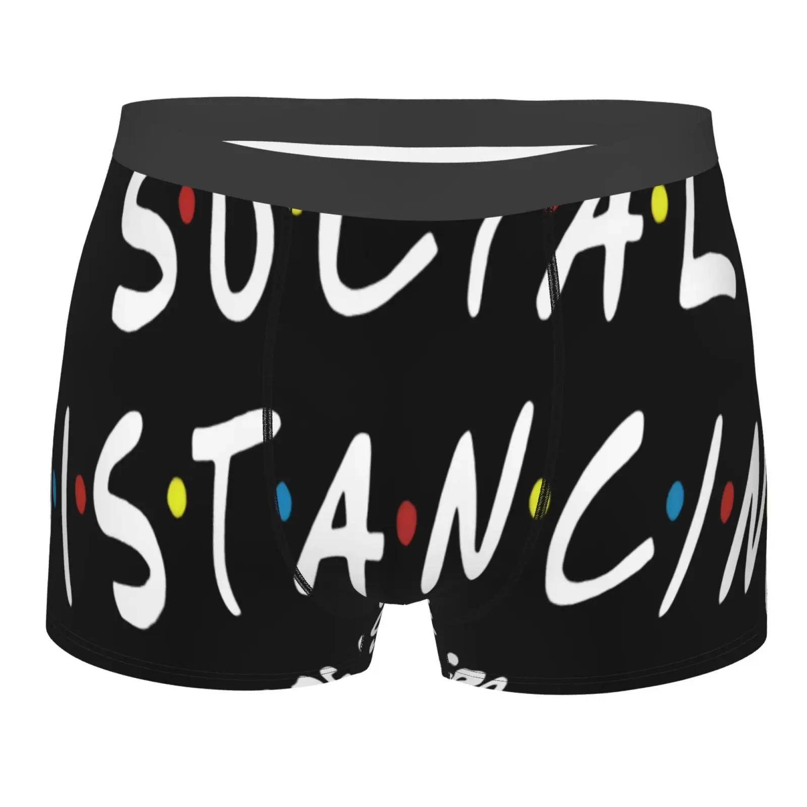 

Lockdown Social Distancing Ill Be There Men's Panties Boxer Shorts Plus Size Anime Men's Panties Boxer For Men Boys Men Luxury