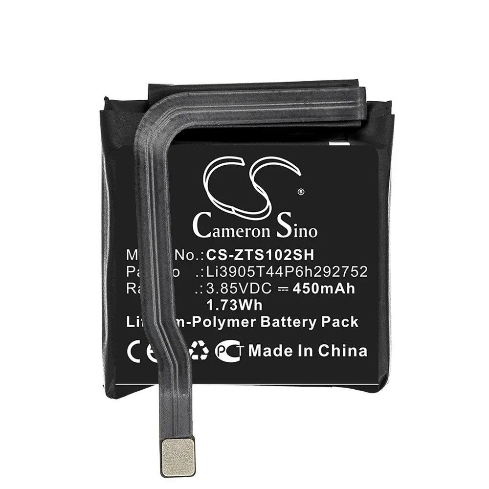 

Applicable nubiaalphasw1002 smart watch battery Li3905T44P6H292752