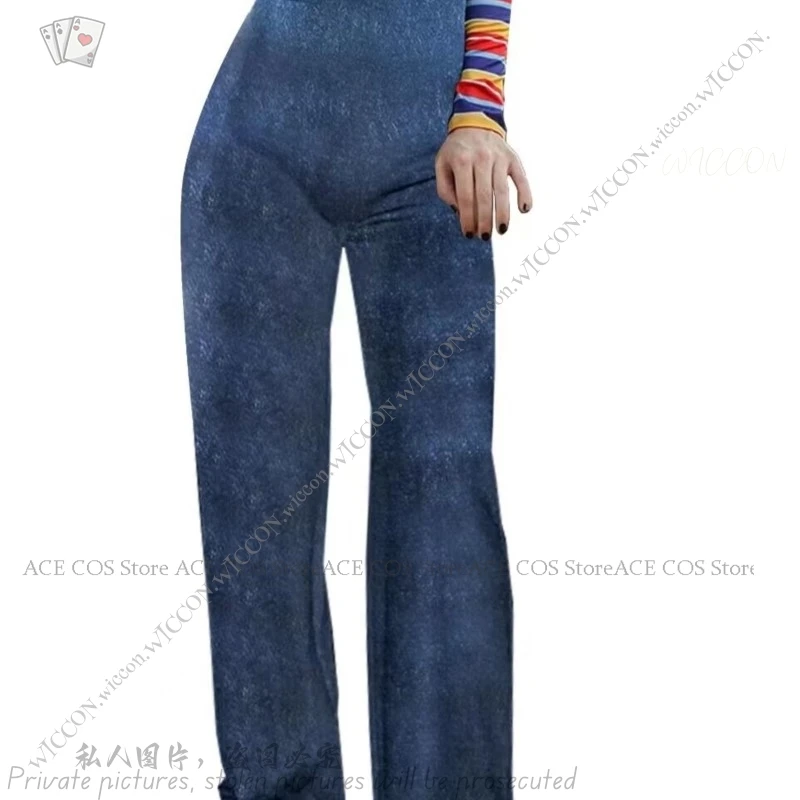 Страшный кошмар костюмы на Хэллоуин для женщин убийца хочет играющий в фильм