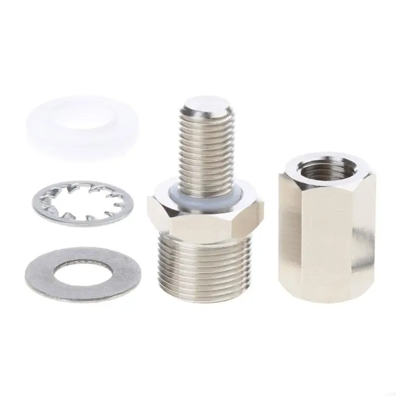 

11UE 3/8 "x 24 Сталочного антенны CB CB Mount до Adapter SO-239 отверстия дюйма с помощью тяжелой хромированной латуни для