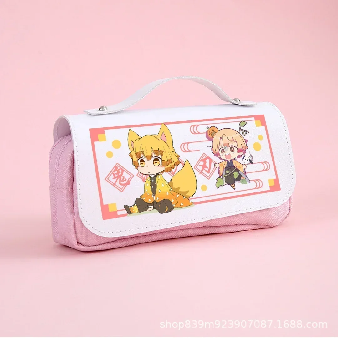 Пенал для карандашей с рисунком аниме ранцы косплея школьный ученический пенал