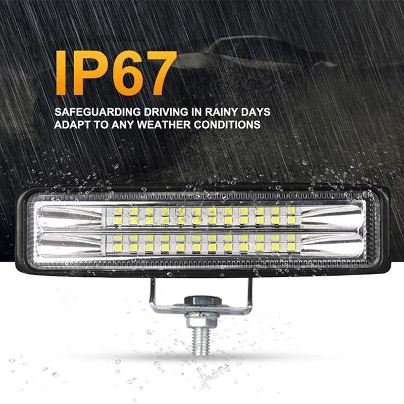 Светодиодный прожектор 4000 лм уличный рабочий светильник водонепроницаемый